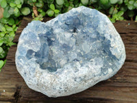 Natural Blue Celestite Geode Specimen x 1 From Sakoany, Madagascar