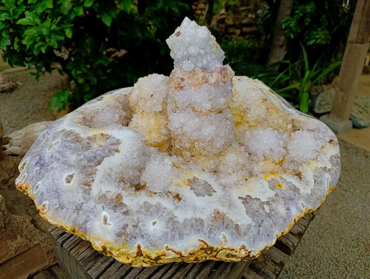 Polished XXL Stalagmitic Quartz Display Specimen x 1 From Madagascar
