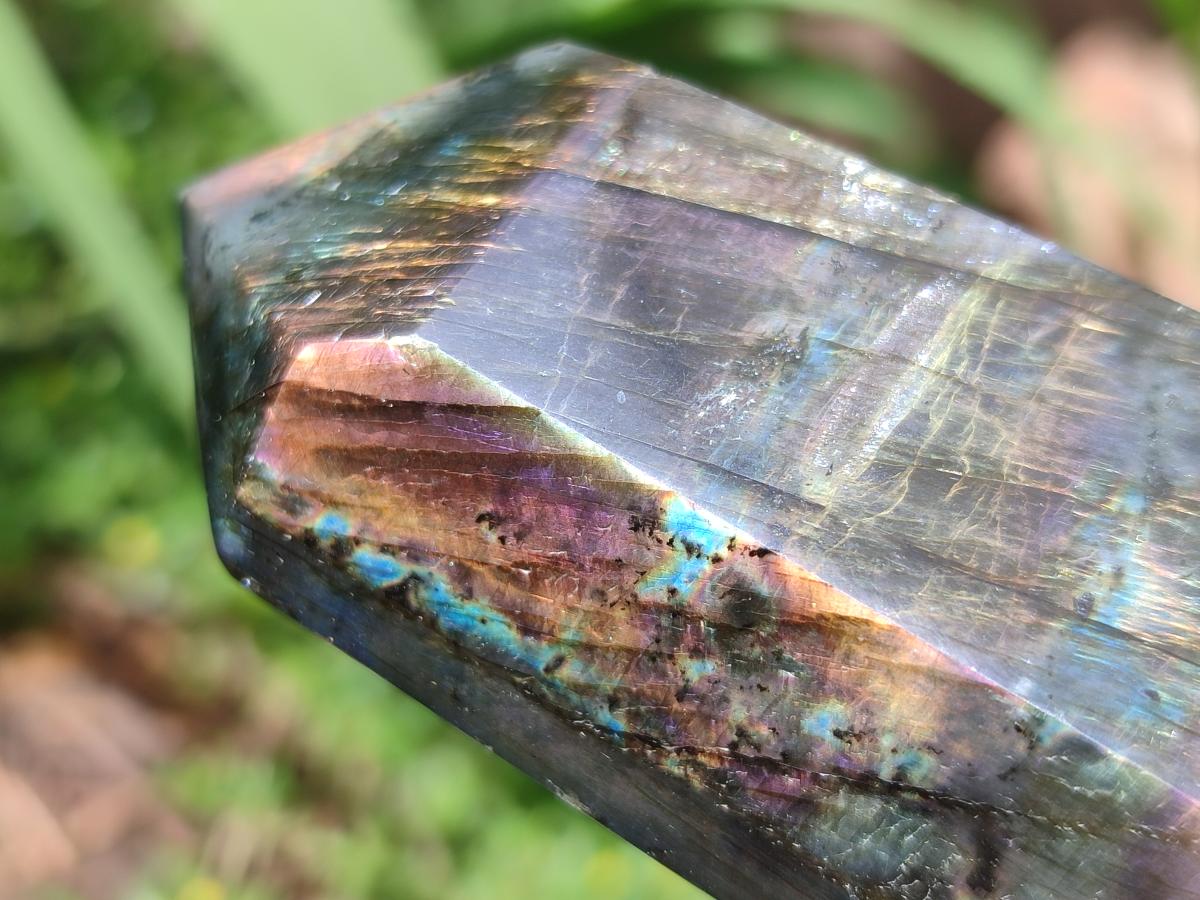 Polished Labradorite Display Crystals x 3 From Madagascar
