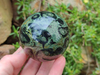 Polished Stromatolite Spheres x 6 From Katsepy, Madagascar