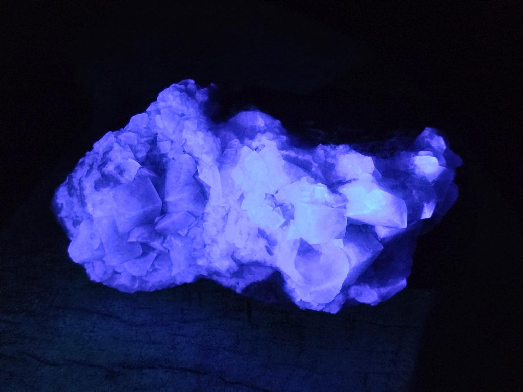 Natural Cubic Green Fluorite Cluster Specimens x 2 From Mandrosonoro, Madagascar - Toprock Gemstones and Minerals 