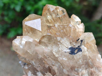 Natural Cascading Citrine Quartz Clusters x 2 From Luena, Congo