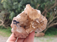 Natural Cascading Citrine Quartz Clusters x 2 From Luena, Congo