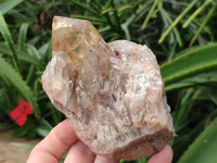 Natural Cascading Citrine Quartz Clusters x 2 From Luena, Congo