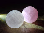 Polished Gemmy Star Rose Quartz Spheres x 6 From Madagascar