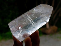 Polished Mixed Clear and Smoky Quartz Crystals x 6 From Madagascar