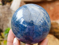 Polished Lazulite Mixed Tray x 2 From Madagascar