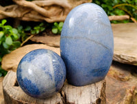 Polished Lazulite Mixed Tray x 2 From Madagascar