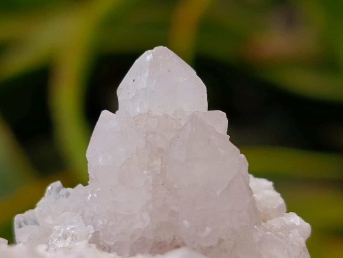 Natural White Spirit Quartz Clusters x 6 From Boekenhouthoek, South Africa