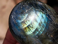 Polished Labradorite Palm Stones x 20 From Madagascar