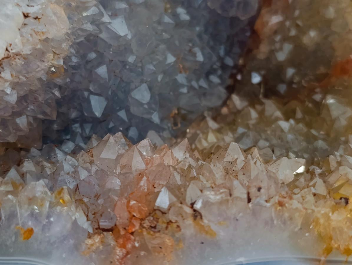 Polished Large Agate with Crystalline Geode x 1 From Maintirano, Madagascar