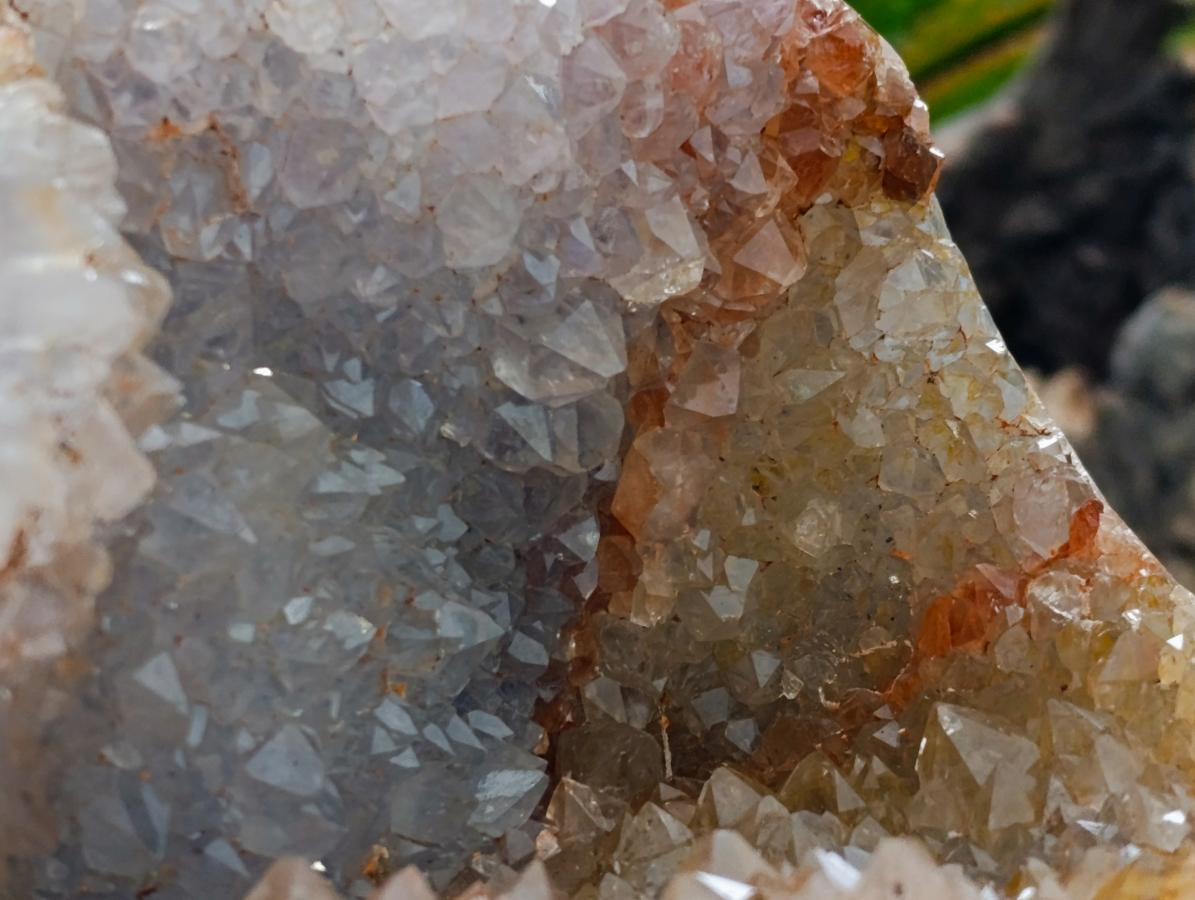 Polished Large Agate with Crystalline Geode x 1 From Maintirano, Madagascar