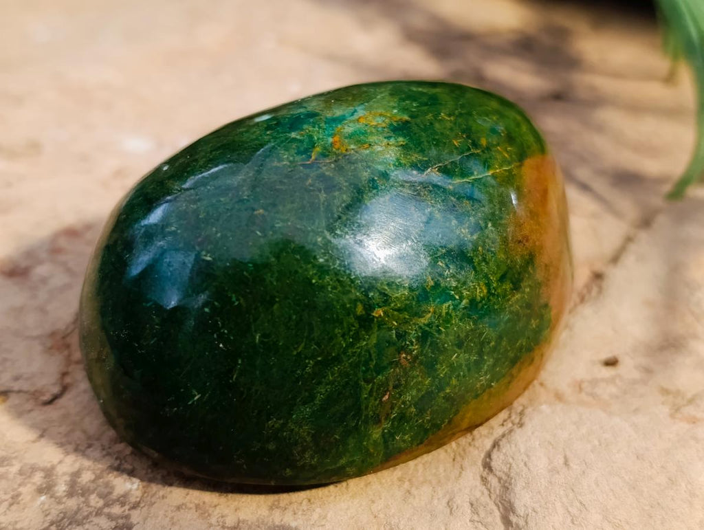 Polished Ruby Corundum In Chrome Verdite Standing Free Forms x 5 From Mutoko, Zimbabwe - Toprock Gemstones and Minerals 