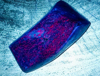 Polished Ruby Corundum In Chrome Verdite Standing Free Forms x 5 From Mutoko, Zimbabwe