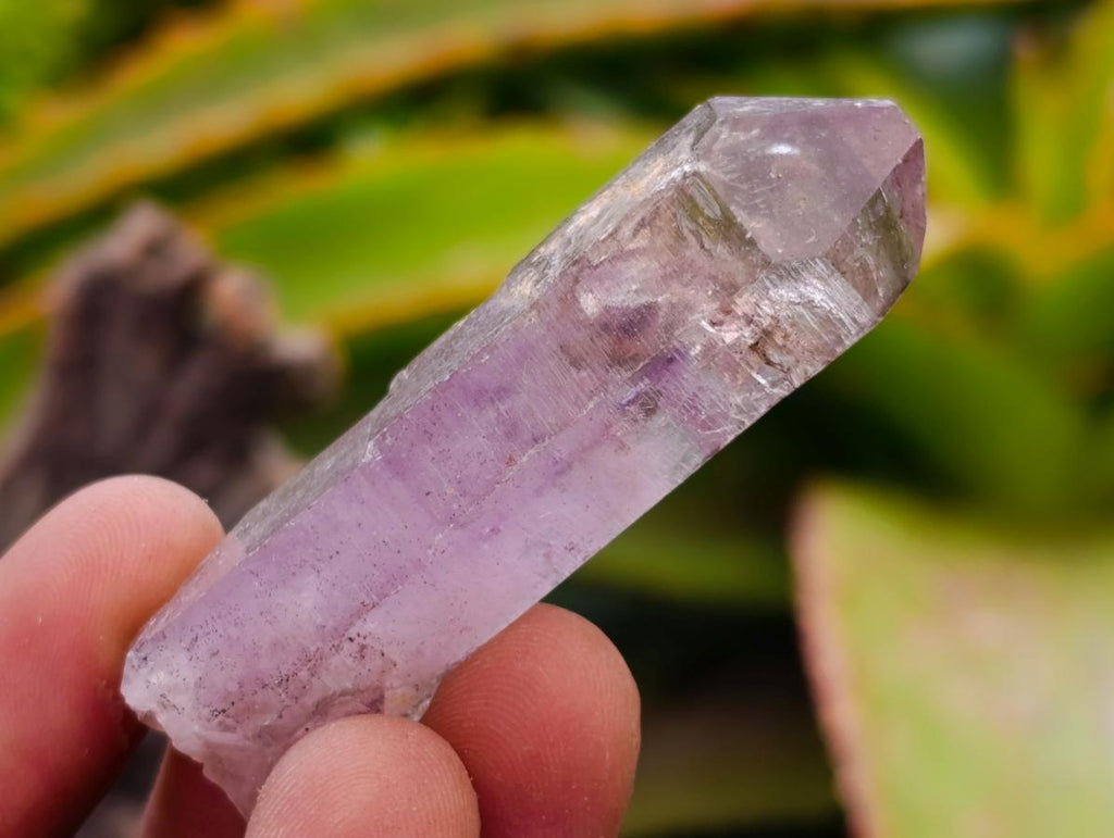 Natural Window Amethyst Crystals x 20 From Chiredzi, Zimbabwe