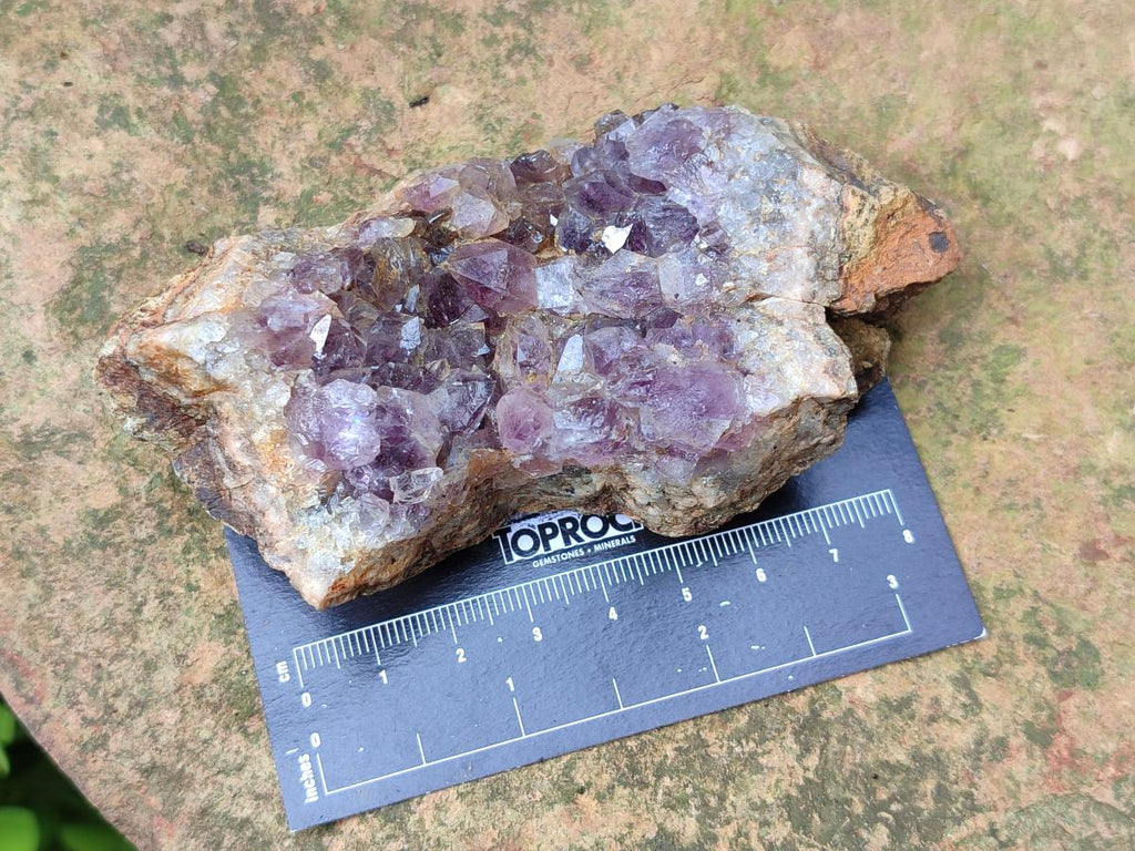 Natural Agate with Amethyst Geodes and Crystal Plates x 12 From Zululand, South Africa
