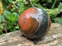 Polished Polychrome Jasper Spheres x 3 From NW Coast, Madagascar