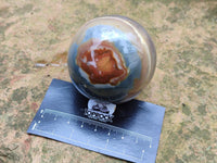 Polished Polychrome Jasper Spheres x 3 From NW Coast, Madagascar