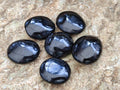 Polished Black Tourmaline Mini Galets x 70 From Madagascar - Toprock Gemstones and Minerals 