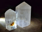 Polished Clear Quartz Crystals x 2 From Madagascar - Toprock Gemstones and Minerals 
