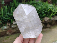 Polished Clear Quartz Crystals x 2 From Madagascar