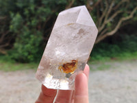 Polished Clear Quartz Crystals x 2 From Madagascar
