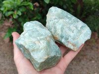 Natural Cobbed Aquamarine Specimen x 5 From Northern Cape, South Africa