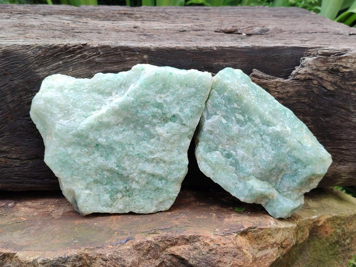 Natural Cobbed Aquamarine Specimen x 5 From Northern Cape, South Africa