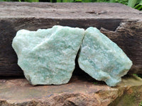 Natural Cobbed Aquamarine Specimen x 5 From Northern Cape, South Africa