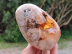 Polished Mixed Flower Agate Specimens x 3 From Antsahalova, Madagascar