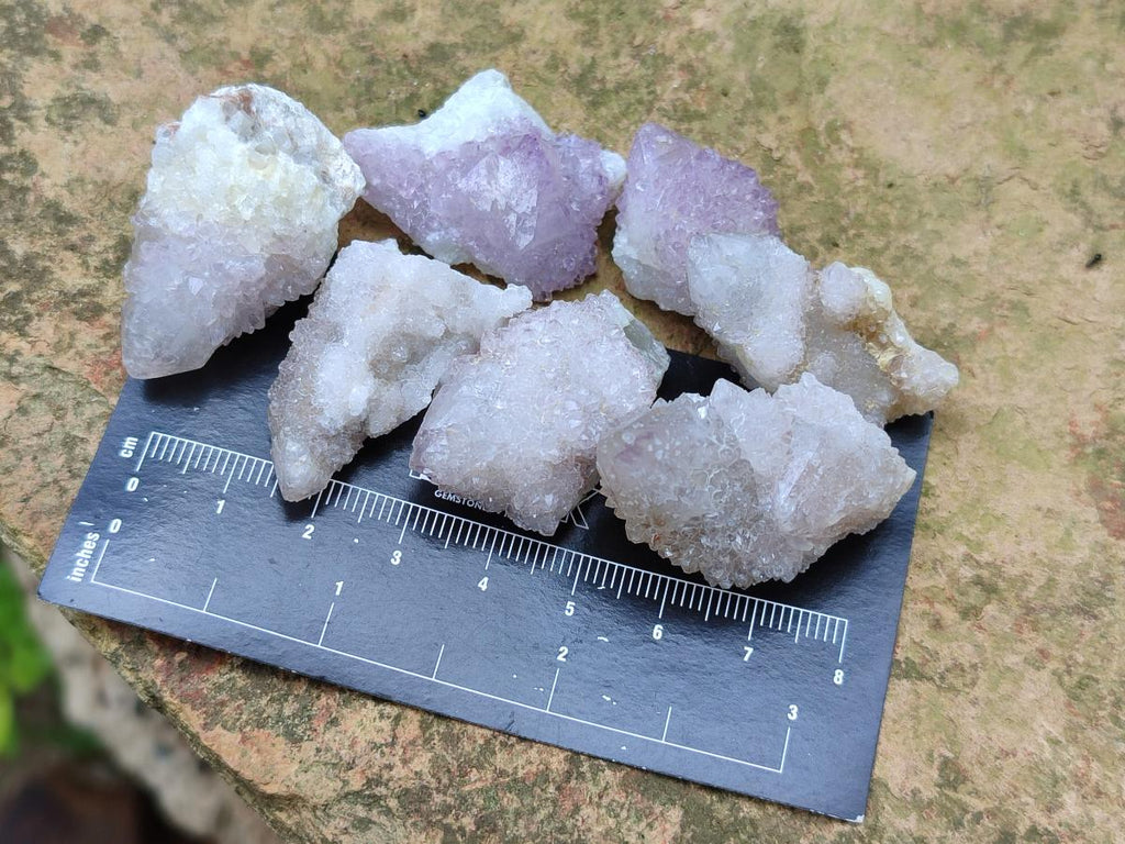 Natural Single Amethyst Spirit Crystals x 70 From Boekenhouthoek, South Africa