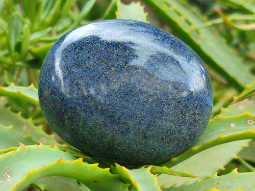 Polished Lazulite Galets x 6 From Madagascar - Toprock Gemstones and Minerals 