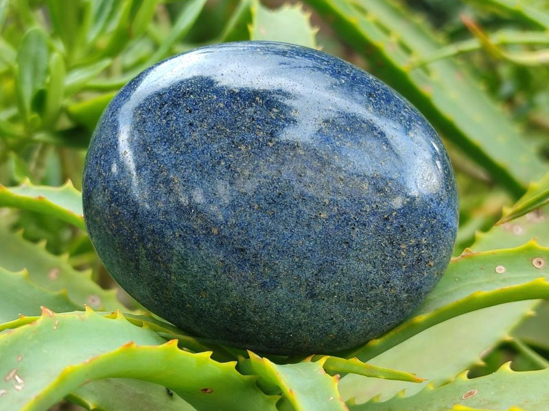 Polished Lazulite Galets x 6 From Madagascar - Toprock Gemstones and Minerals 