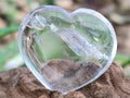 Polished Rock Crystal Hearts x 20 From Amoron’i Mania, Madagascar