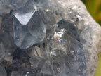 Natural Blue Celestite Geode Specimens x 4 From Sakoany, Madagascar