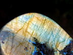 Polished Labradorite Standing Free Forms x 2 From Madagascar