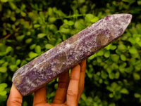 Polished Lepidolite Display Crystals x 3 From Ambatondrazaka, Madagascar