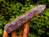 Polished Lepidolite Display Crystals x 3 From Ambatondrazaka, Madagascar