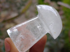 Polished Clear Quartz Mushrooms x 20 From Madagascar
