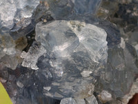 Natural Blue Celestite Specimens x 2 From Sakoany, Madagascar