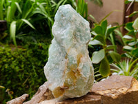 Natural Cobbed Aquamarine Specimens x 2 From Northern Cape, South Africa