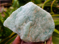 Natural Cobbed Aquamarine Specimens x 2 From Northern Cape, South Africa