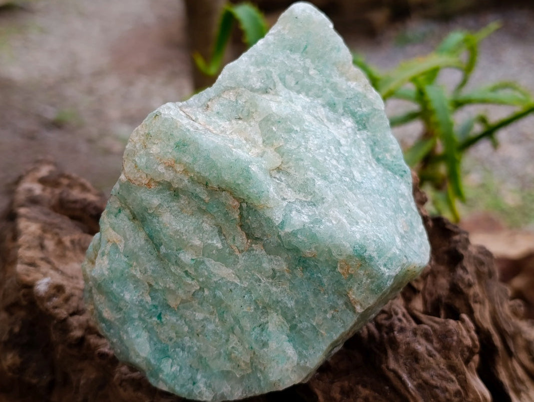 Natural Cobbed Aquamarine Specimens x 2 From Northern Cape, South Africa