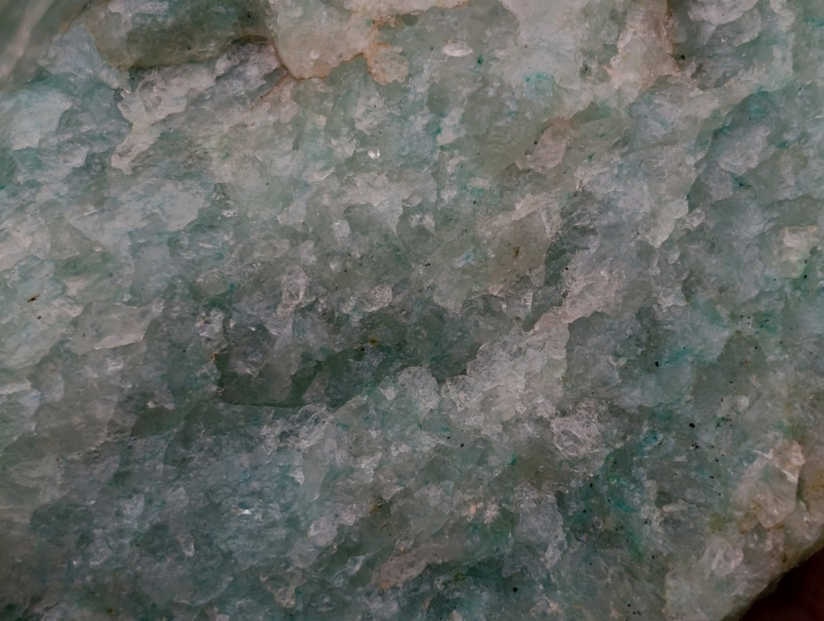 Natural Cobbed Aquamarine Specimens x 2 From Northern Cape, South Africa