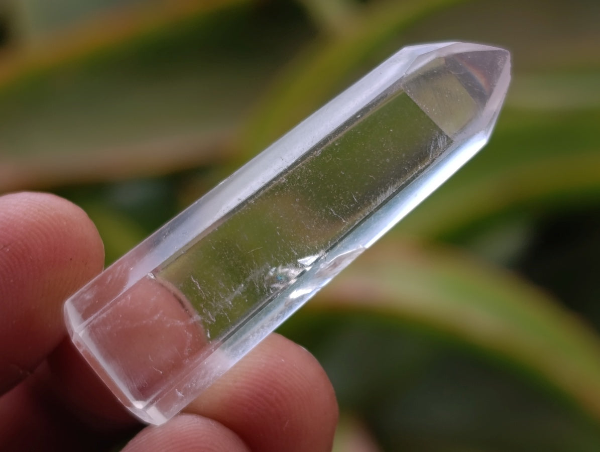 Polished Semi Optic Clear Quartz Jewellery Crystals x 20 From Madagascar