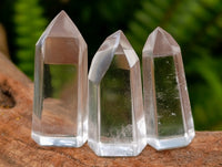 Polished Semi Optic Clear Quartz Jewellery Crystals x 20 From Madagascar