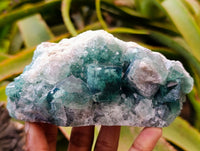 Natural Cubic Green Fluorite Cluster Specimens x 3 From Mandrosonoro, Madagascar