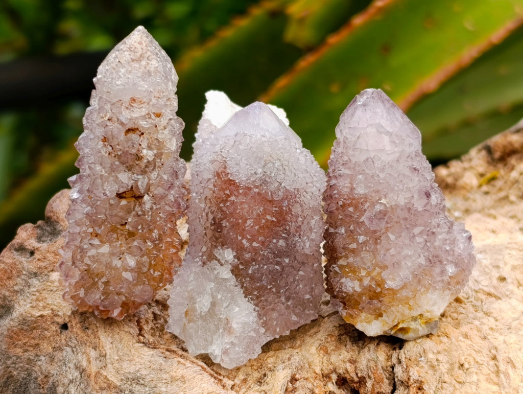 Natural Smokey Ametrine Spirit Crystals x 35 From Boekenhouthoek, South Africa