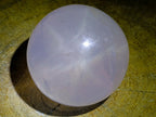 Polished Gemmy Star Rose Girasol Quartz Spheres x 3 From Madagascar