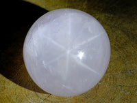 Polished Gemmy Star Rose Girasol Quartz Spheres x 3 From Madagascar